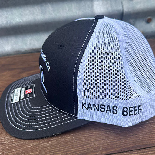 HCC Black & White Brand Hat