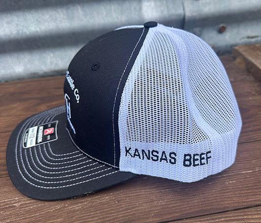 HCC Black & White Brand Hat